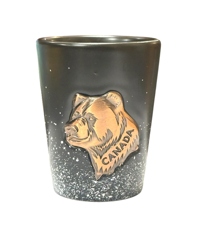 Canada 3D Shot Glass