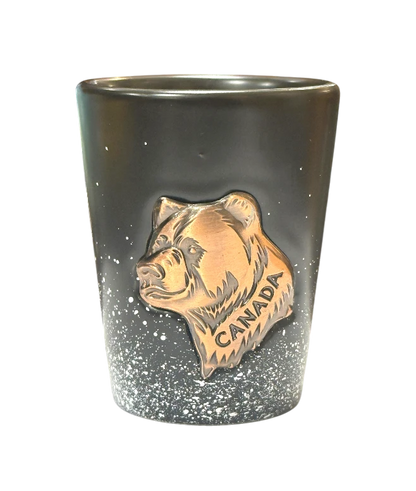 Canada 3D Shot Glass