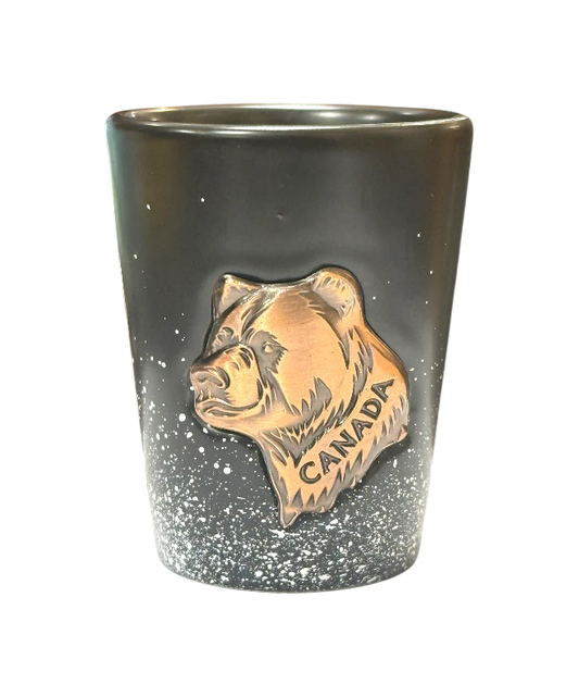 Canada 3D Shot Glass