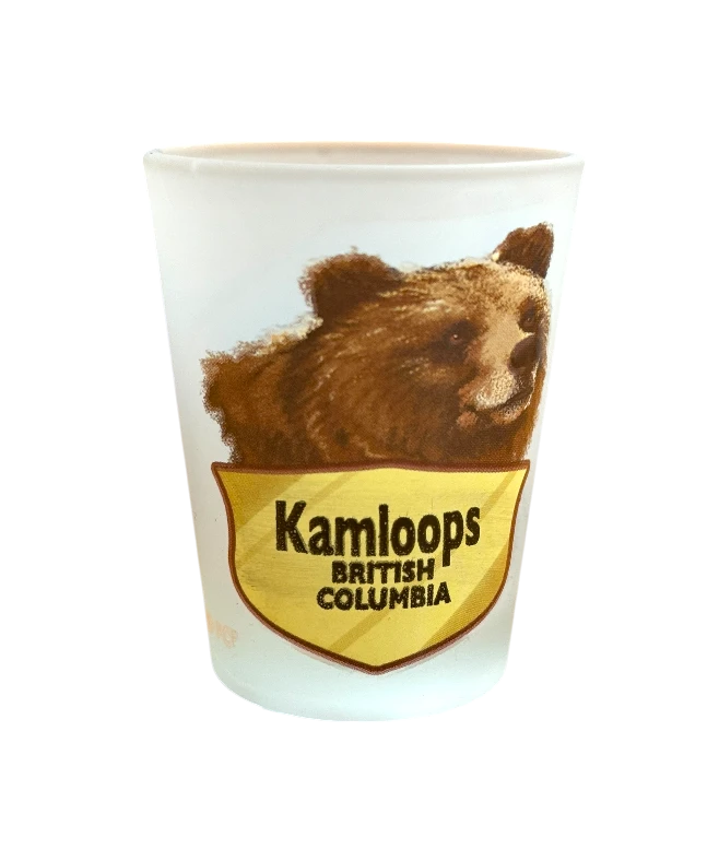 Kamloops Bear Shot glass