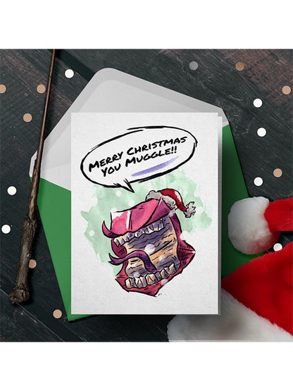 Harry Potter Howler Christmas Card