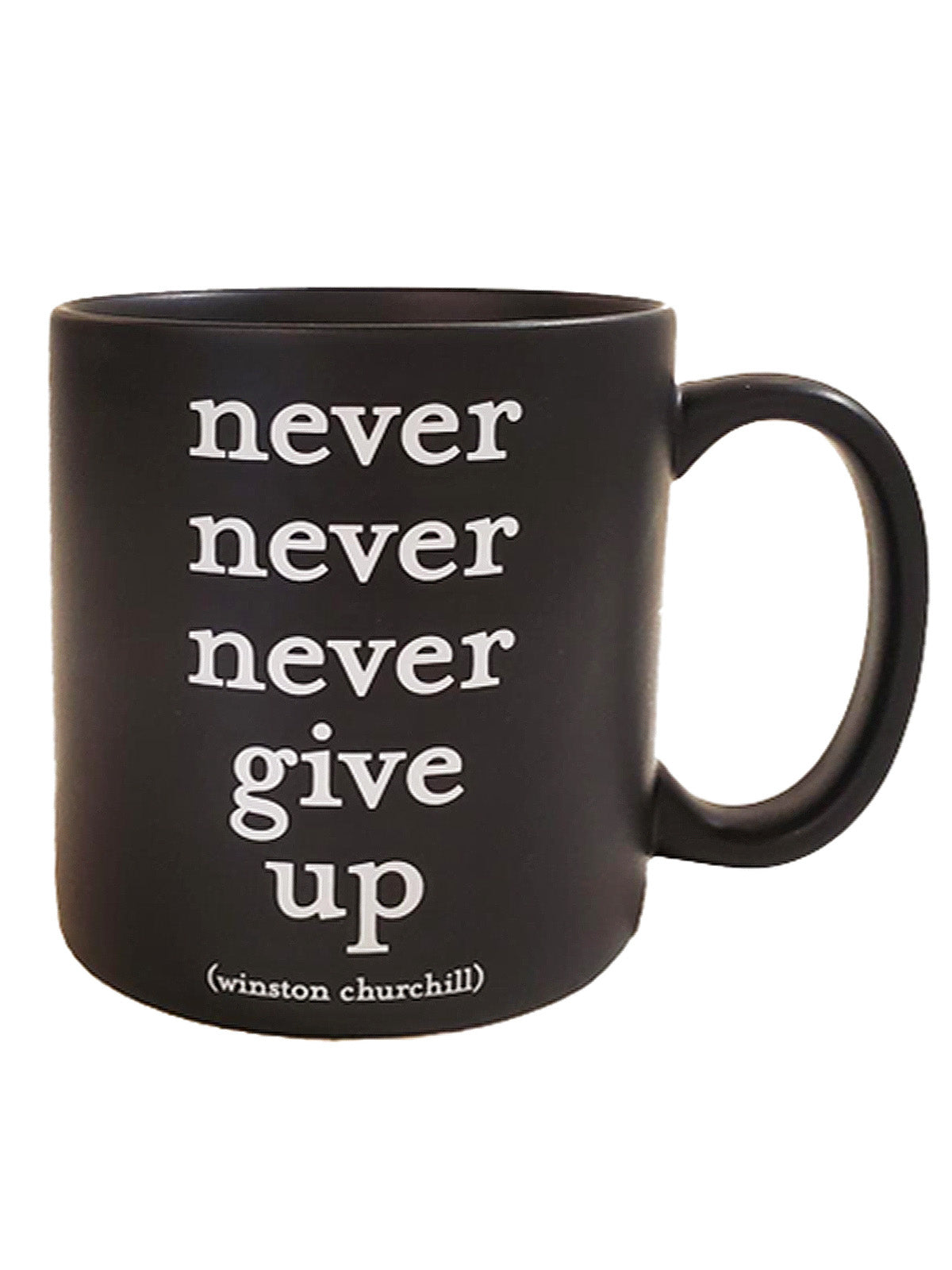 Never Give Up Mug