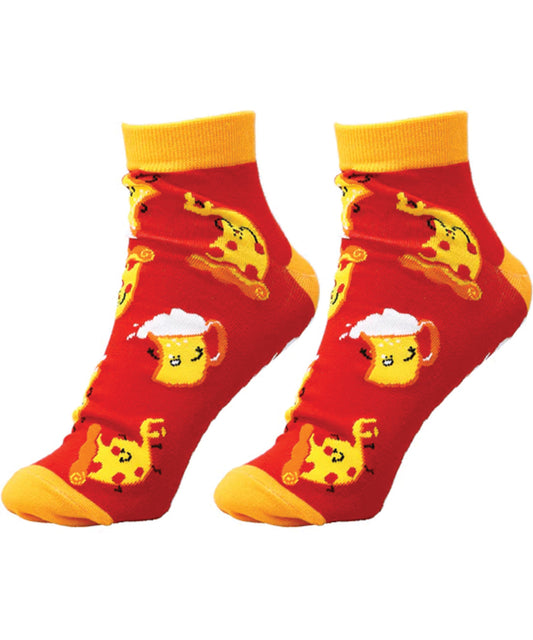 Pizza and Beer Unisex Ankle Socks