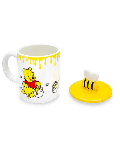 Winnie The Pooh Hunny Pot Ceramic Mug With Lid