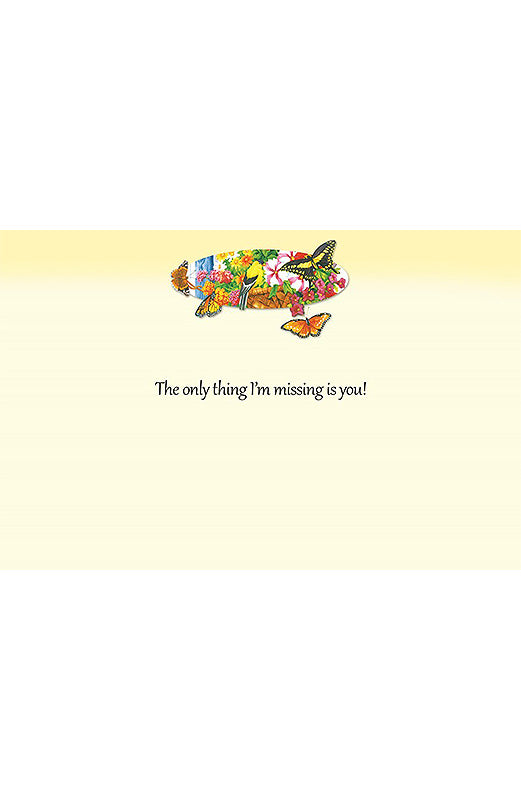 PP Think of You Card Old Bicycle