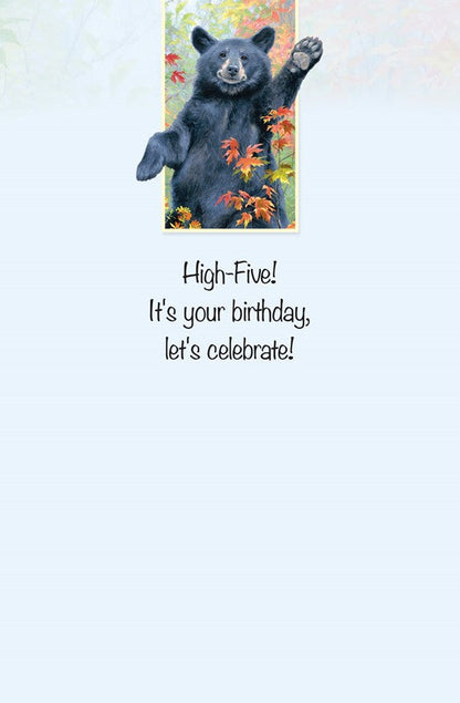 PP Birthday Card Autumn Greeting