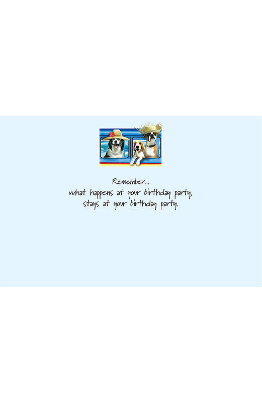 PP Birthday Card Road Trip