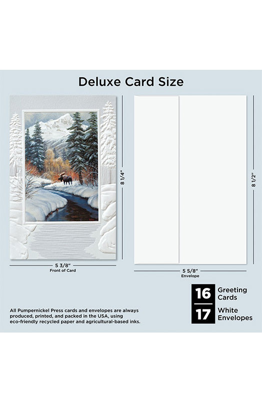 PP Christmas Card Winter Blanket