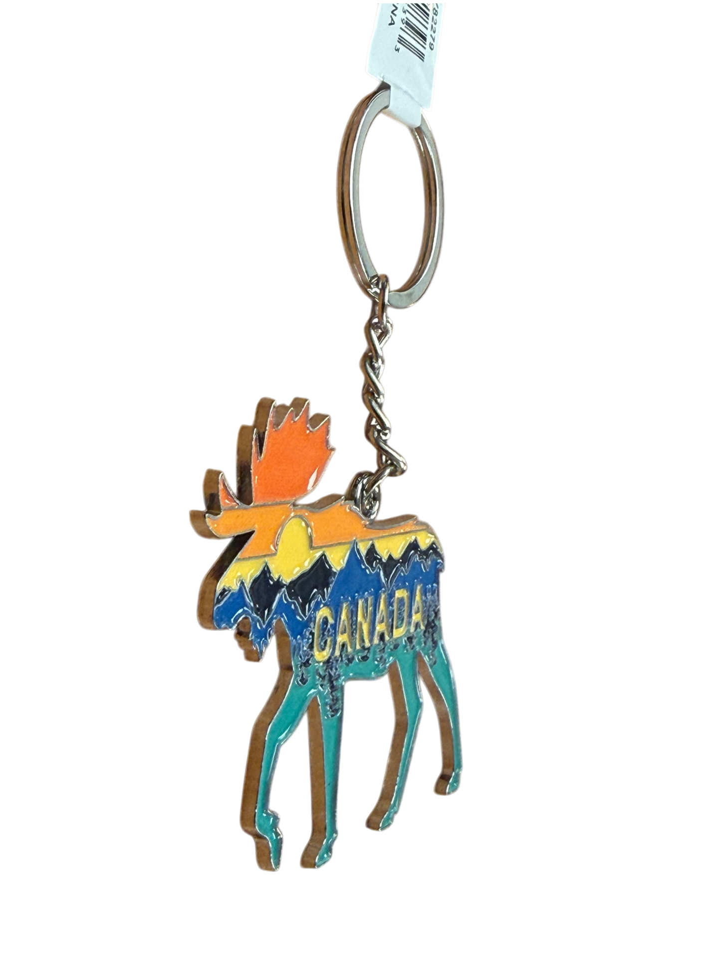 Canada Metal Keychain