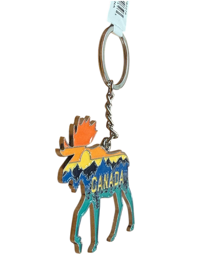 Canada Metal Keychain