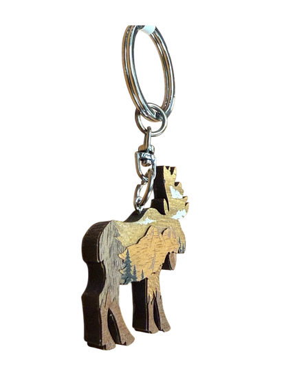 Wooden Keychain