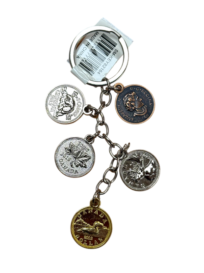 Canada Coins Keychain