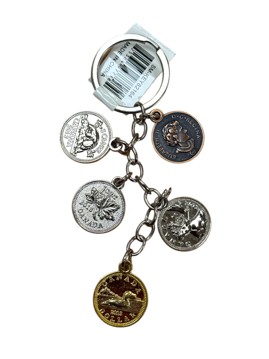 Canada Coins Keychain