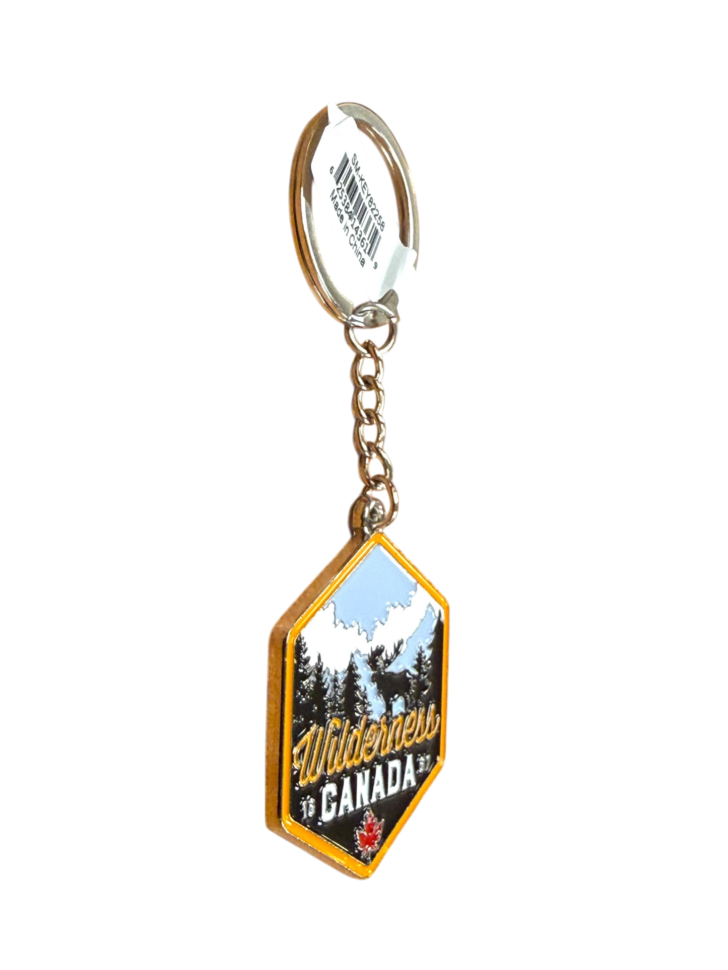 Canada Metal Keychain