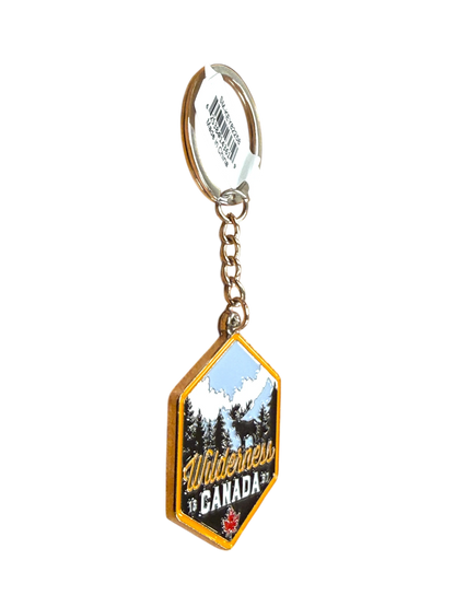 Canada Metal Keychain