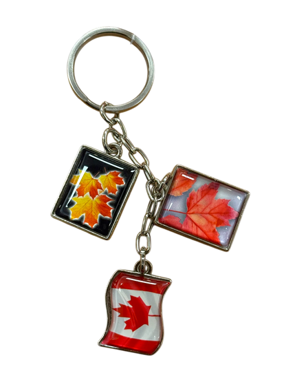 Canada Flag Keychain