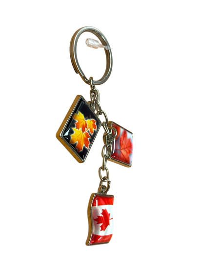 Canada Flag Keychain
