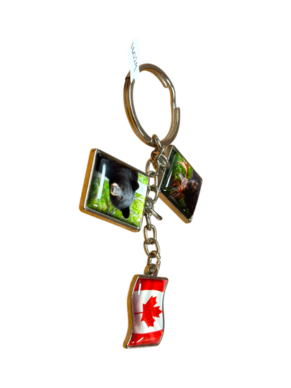 Canada Flag Keychain
