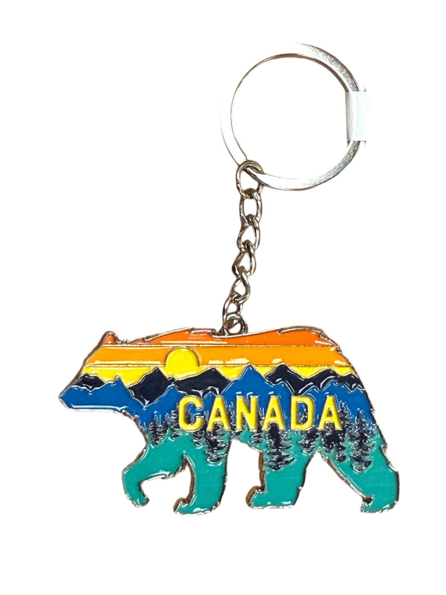 Canada Metal Keychain