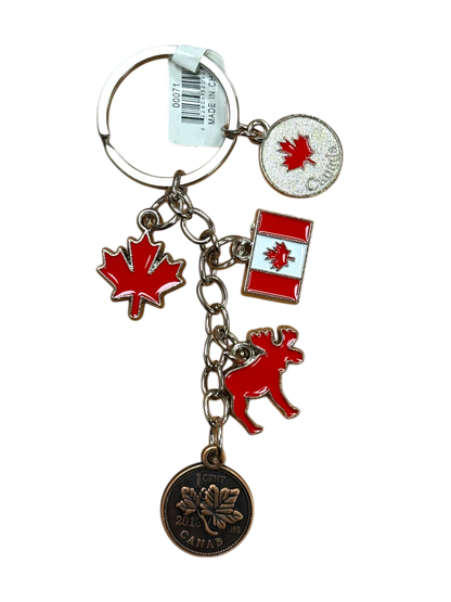 Canada Flag Keychain