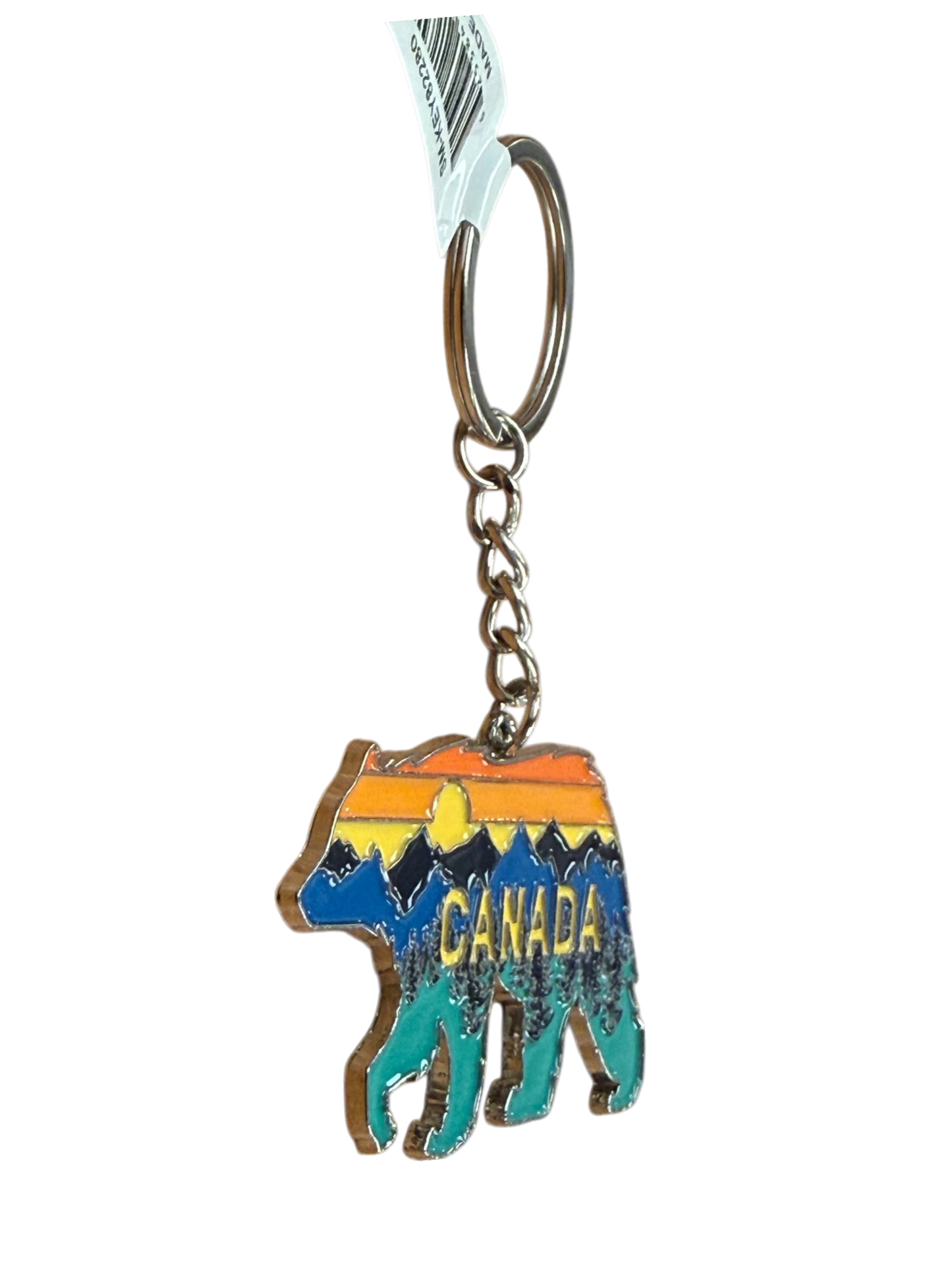 Canada Metal Keychain