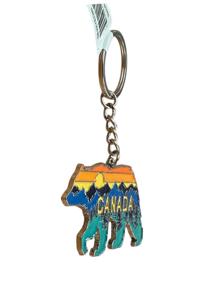 Canada Metal Keychain