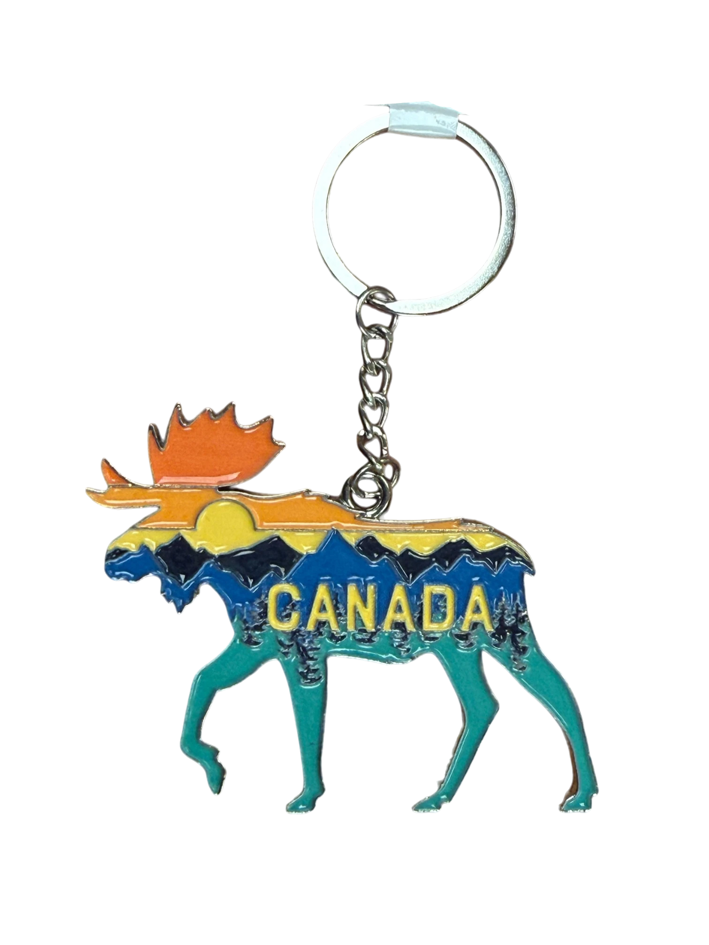 Canada Metal Keychain