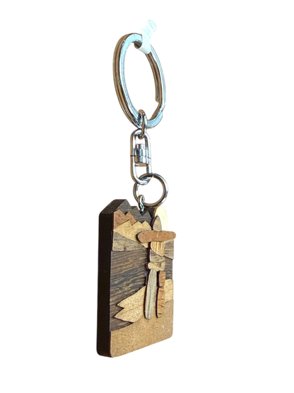 Wooden Keychain