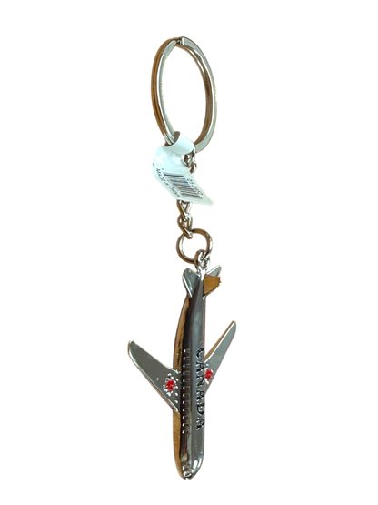 Canada Airplane Keychain