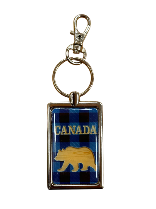 Canada Bear Keychain