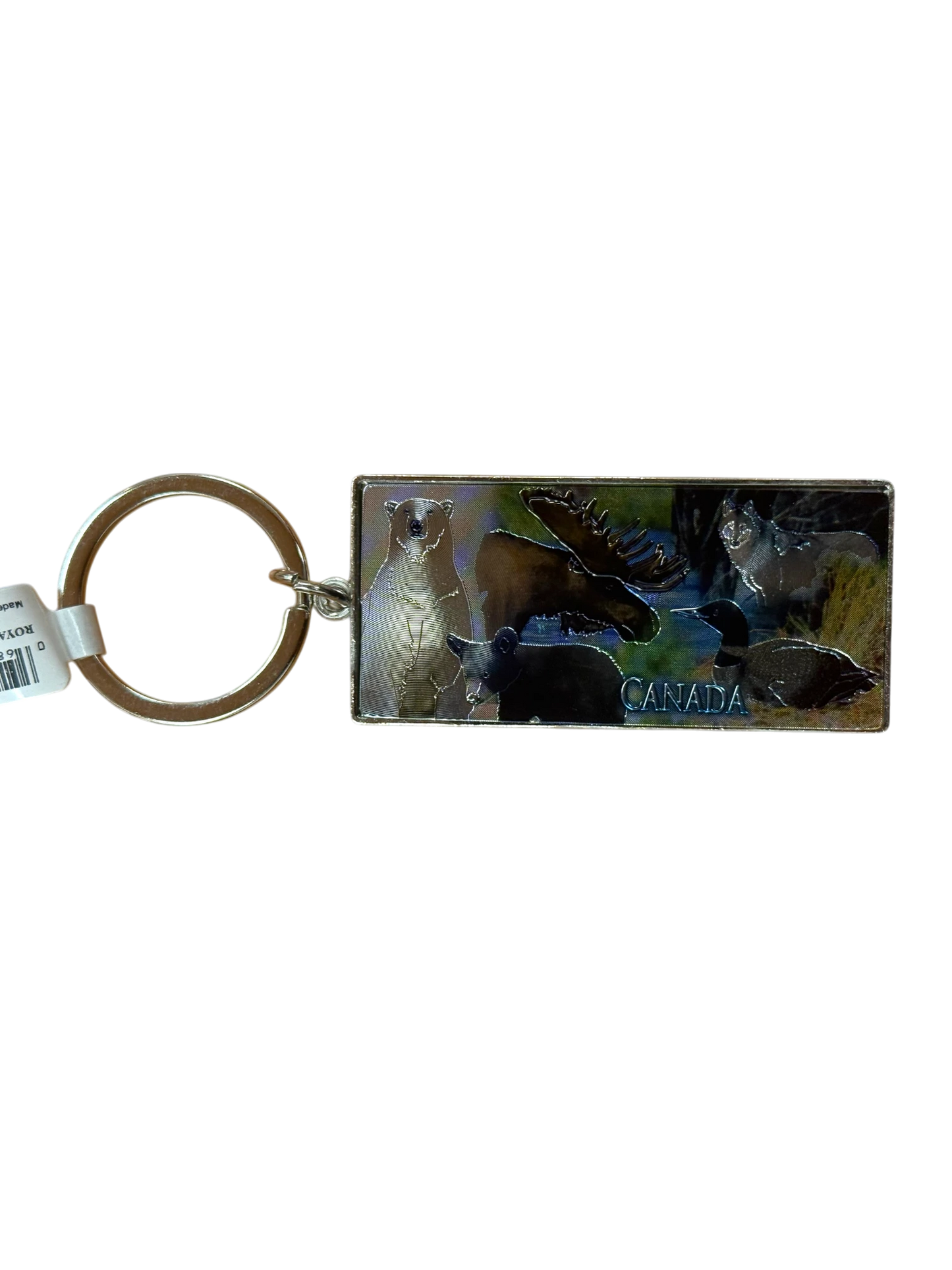 Canada Metal Keychain