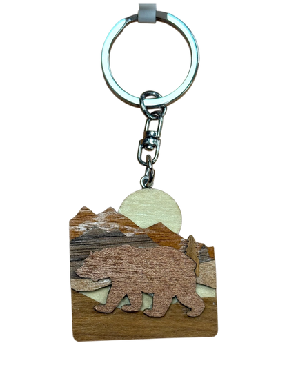 Wooden Keychain