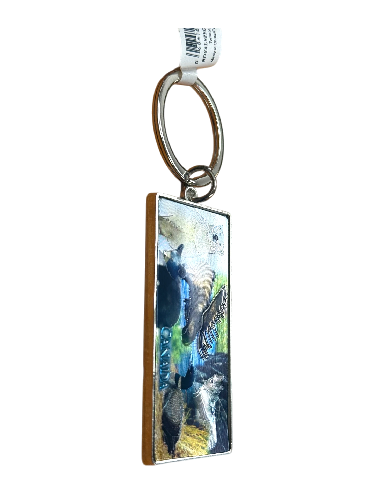 Canada Metal Keychain