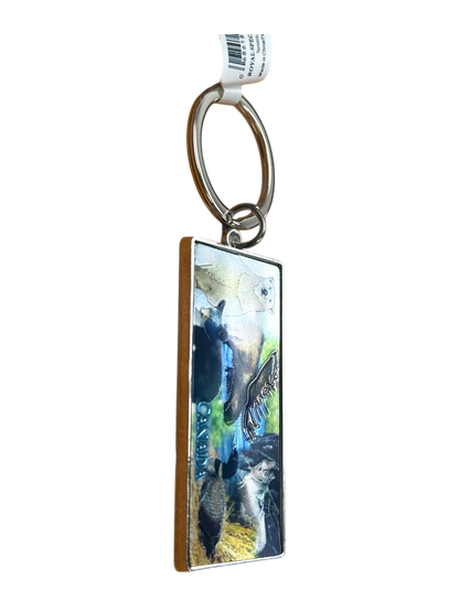 Canada Metal Keychain