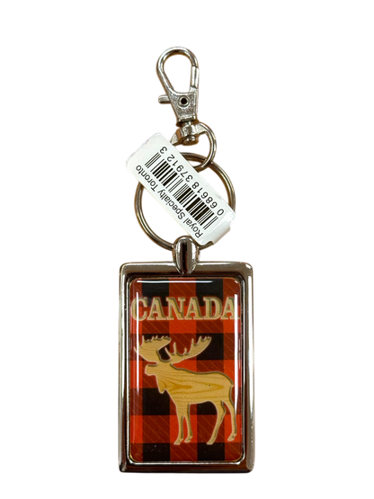 Canada Moose Keychain