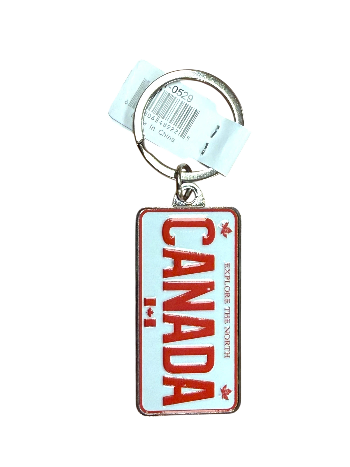 Canada Metal Keychain
