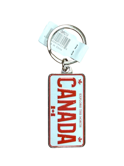 Canada Metal Keychain