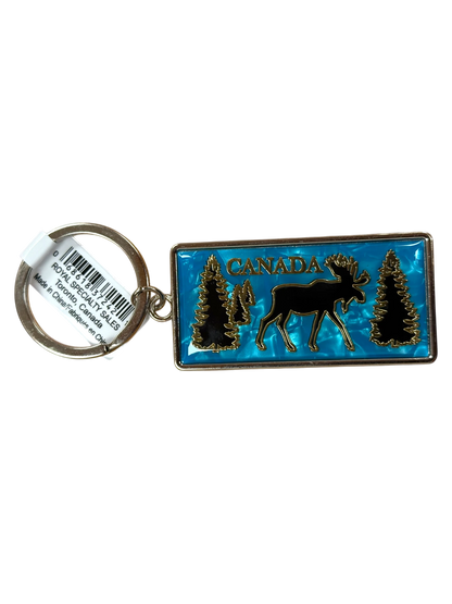 Canada Moose Keychain