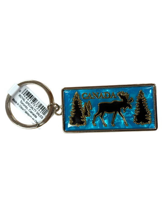 Canada Moose Keychain