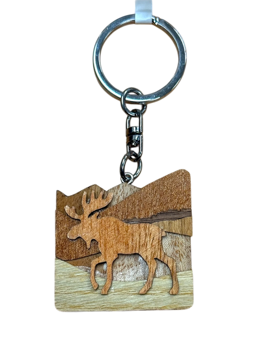 Wooden Keychain