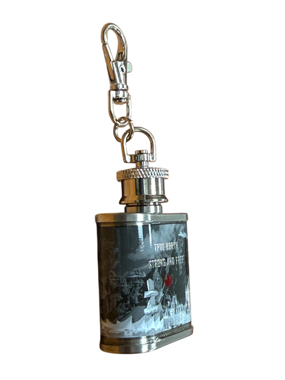 Canada Flask Keychain