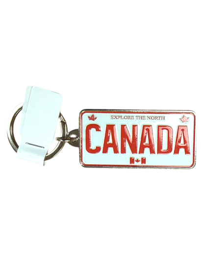 Canada Metal Keychain