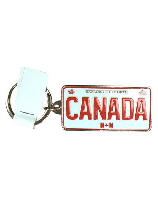 Canada Metal Keychain
