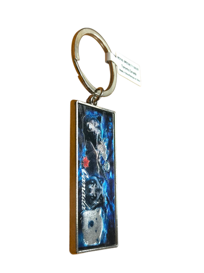 Canada Metal Keychain