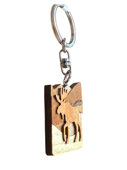 Wooden Keychain