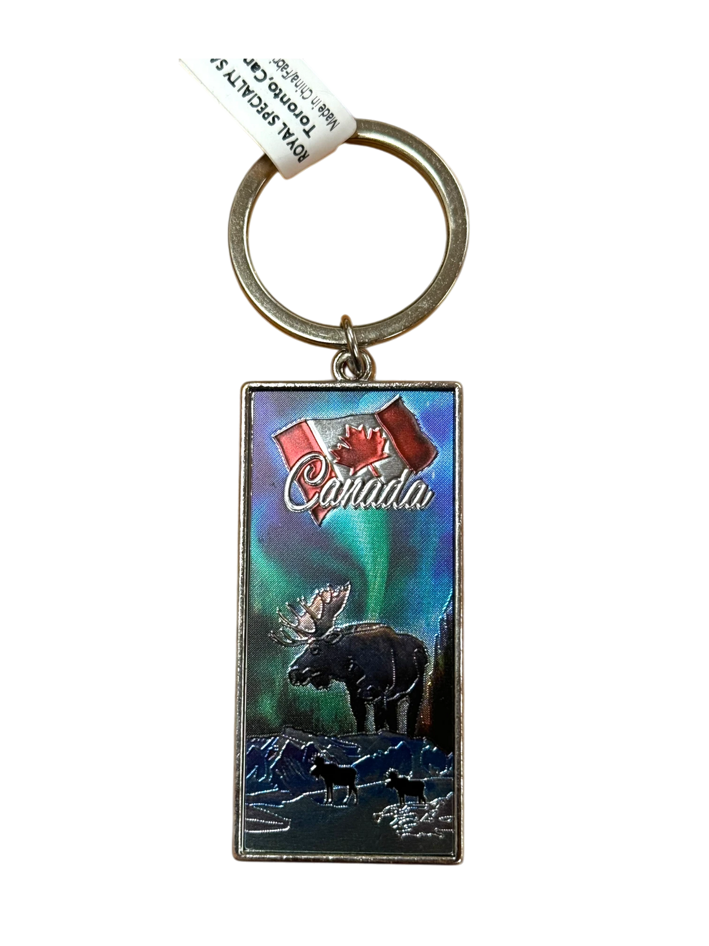 Canada Metal Keychain