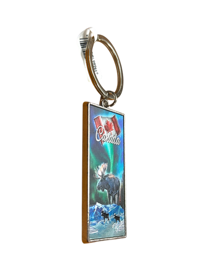 Canada Metal Keychain