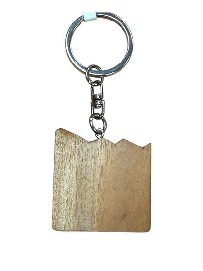 Wooden Keychain
