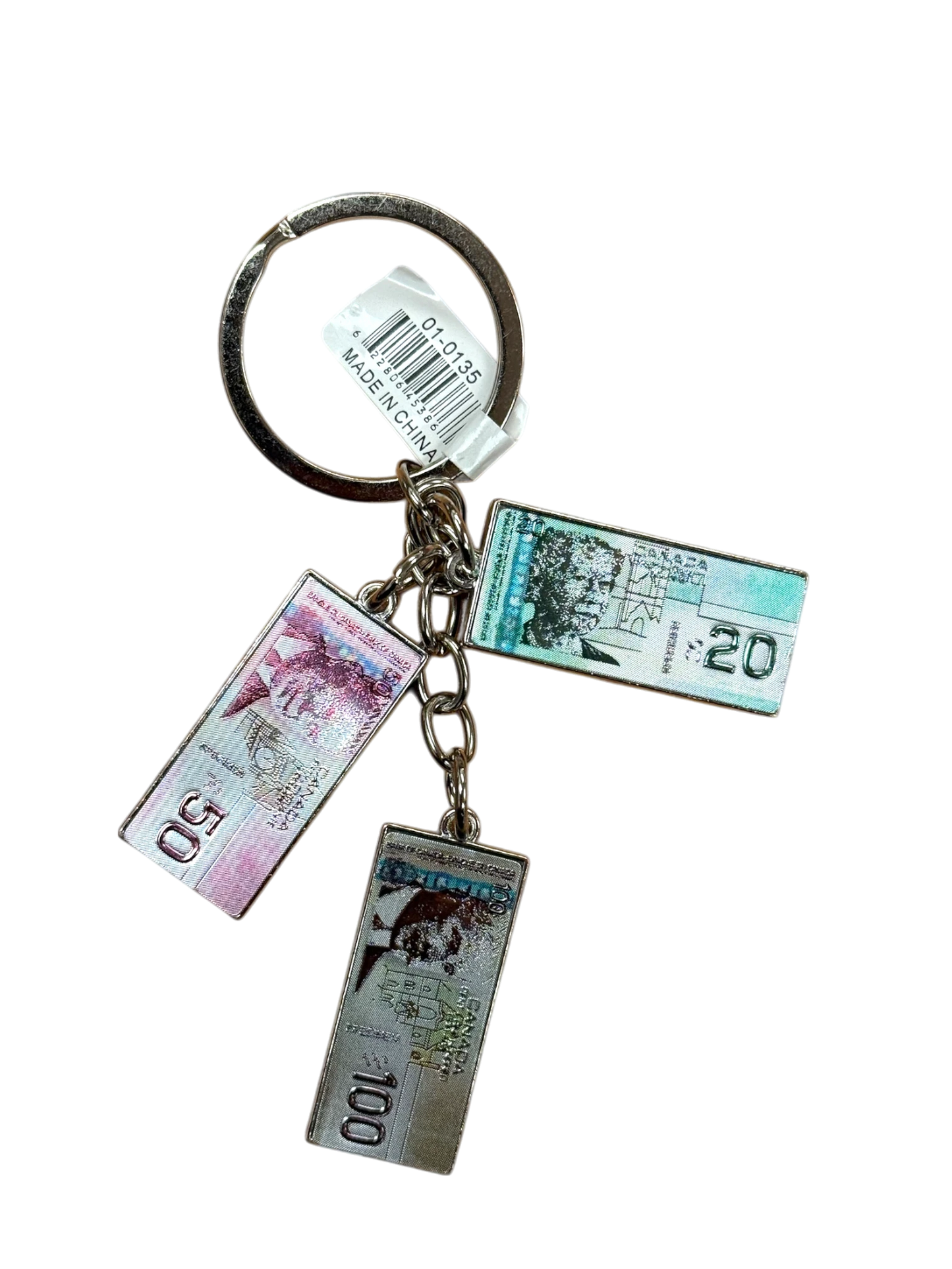 Canada Currency Keychain