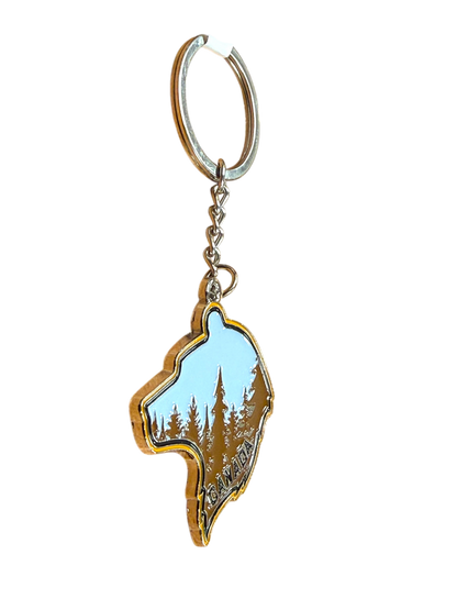 Canada Metal Keychain
